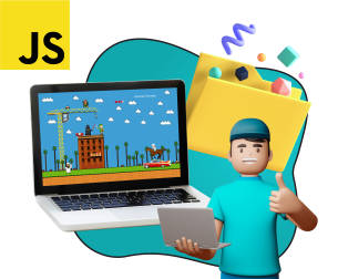 Программирование на JavaScript. Учимся создавать игры! - Школа программирования для детей, компьютерные курсы для школьников, начинающих и подростков - KIBERone г. Молодечно