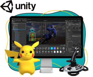 Мир трехмерных игр на Unity 3D - Школа программирования для детей, компьютерные курсы для школьников, начинающих и подростков - KIBERone г. Молодечно